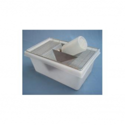 Caixa de Polipropileno 30 x 19 x 12 cm Mousepack Tampa Zincada completa