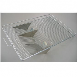 Tampa Inox Comedouro Convencional 41 x 34 cm Growing 5,5 D/B