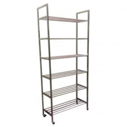 Estante para Biotério em Inox 1600 x 2200 x 410 mm