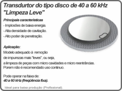 Sonicador Banho 21 litros 40 ou 37 ou 25 kHz
