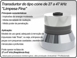 Sonicador Banho 50 litros 37 kHz